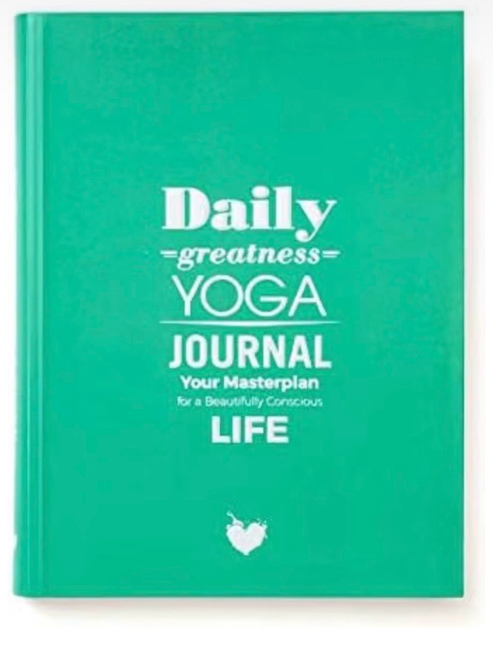 Daily Greatness Yoga Journal & Planner - Teal